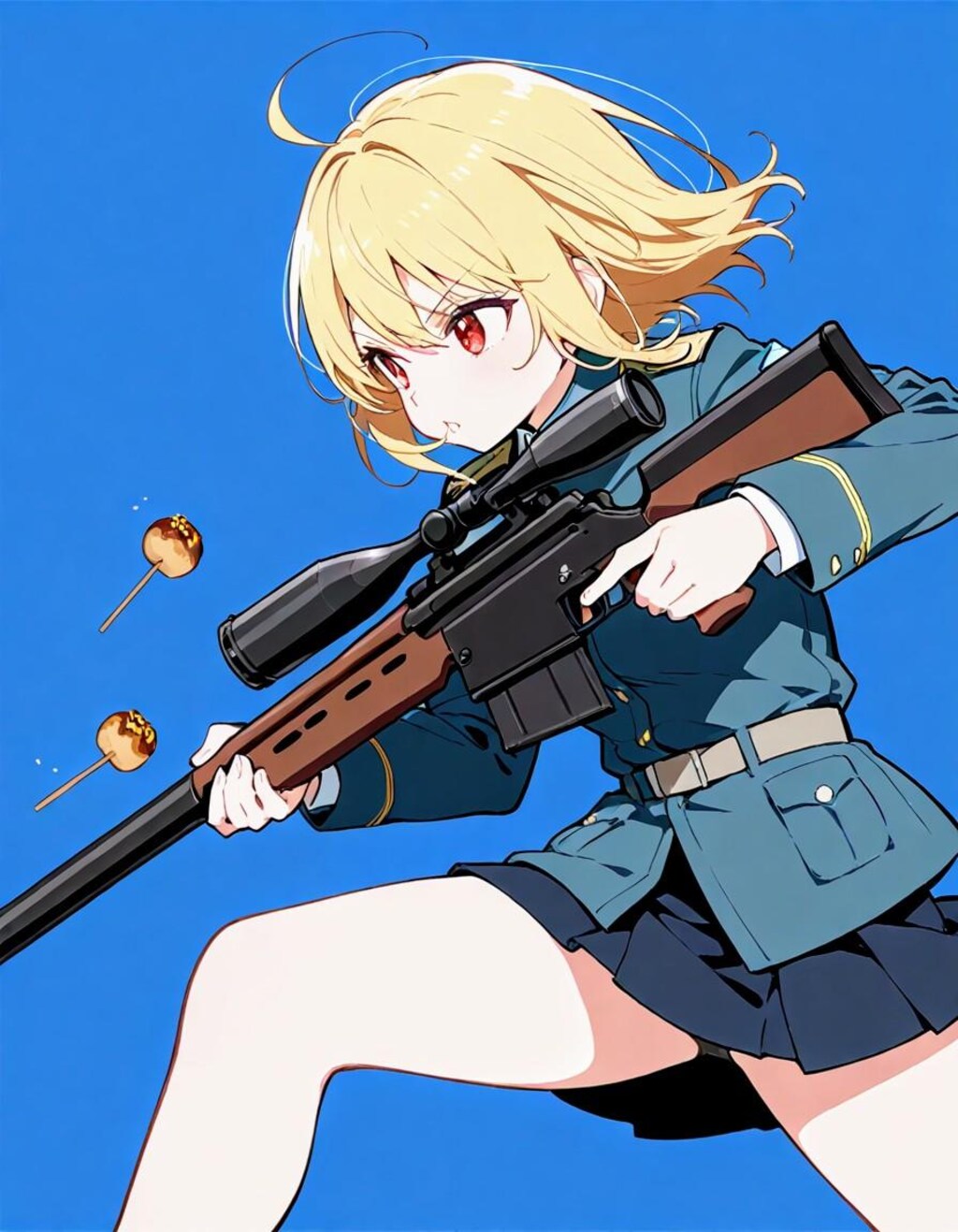 たこ焼き🐙VSスナイパー🔫