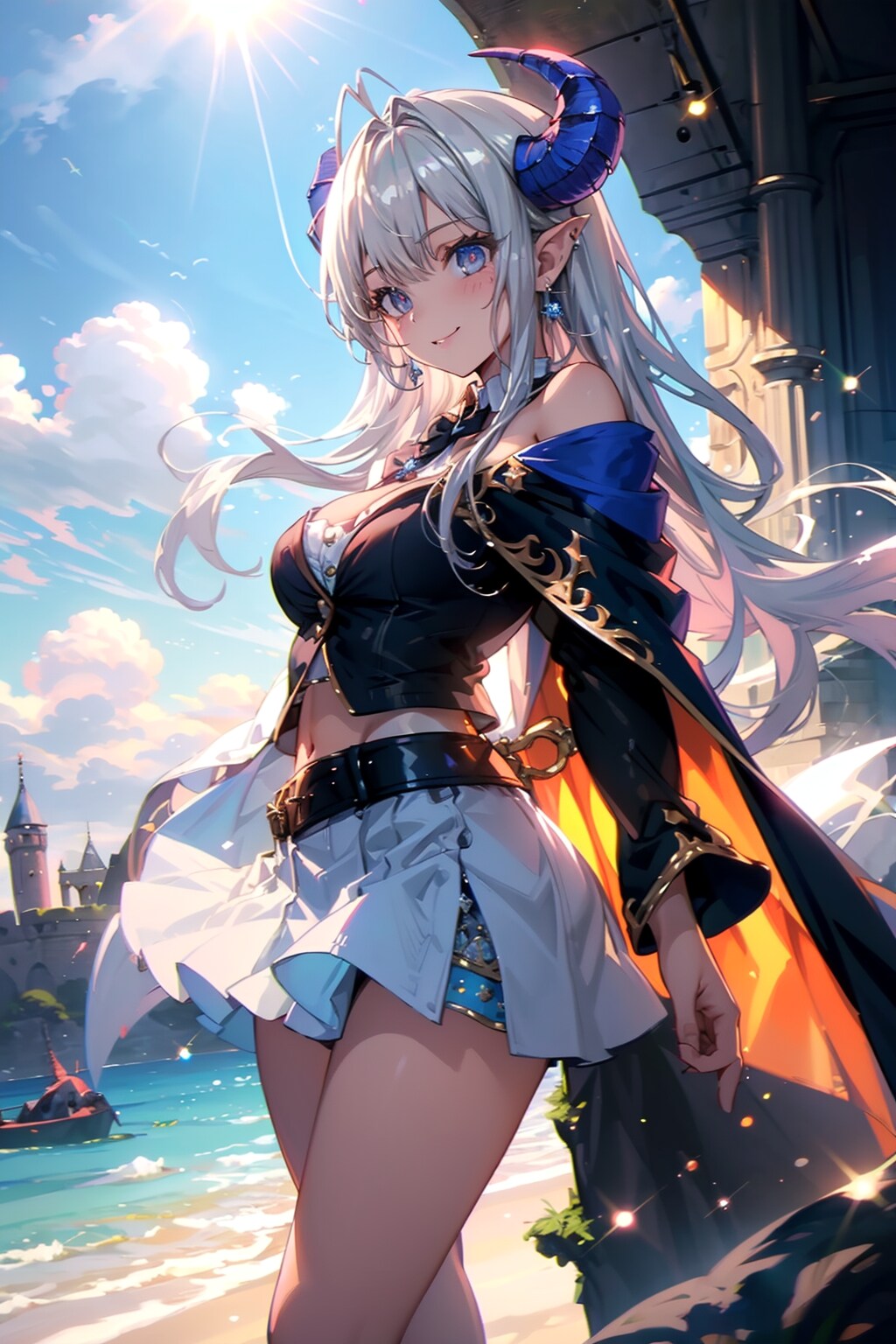 ドラゴン娘さん（聖属性）