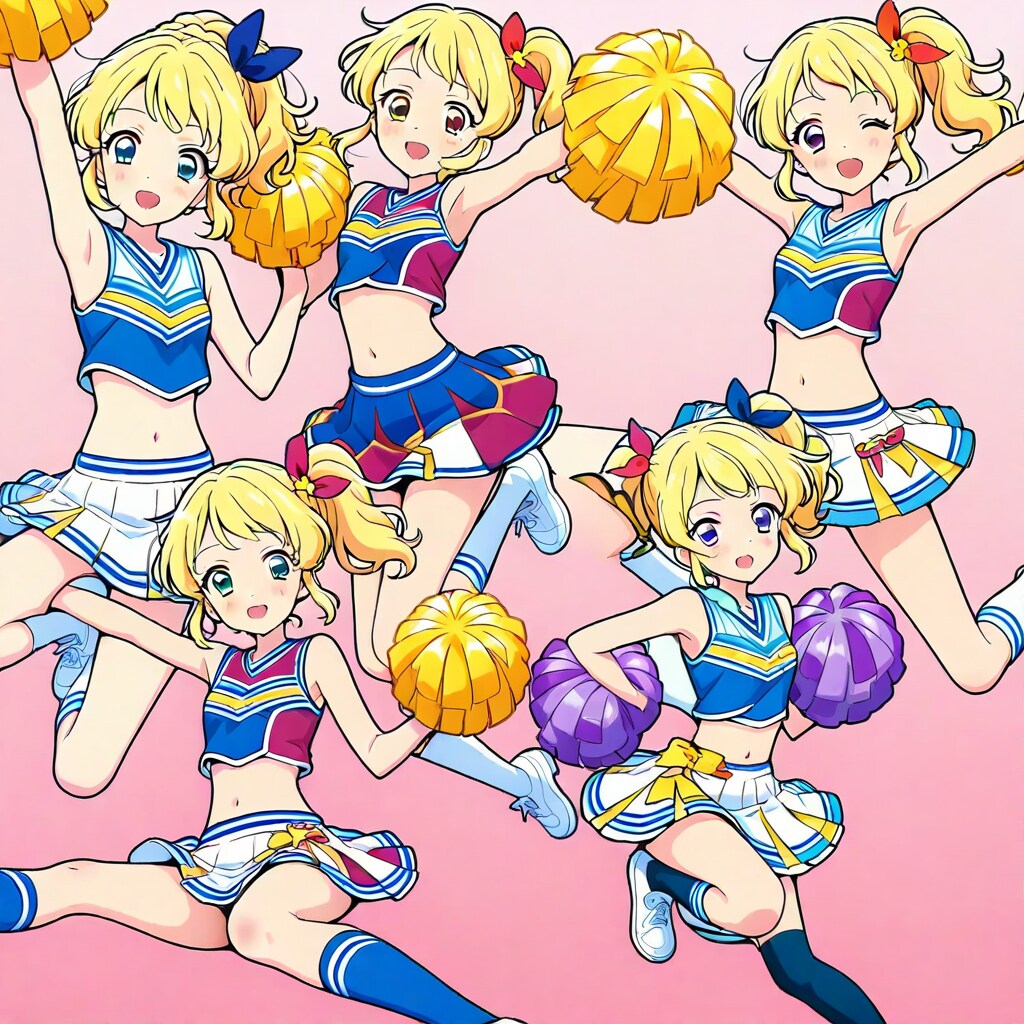 二次元アイドルがチアコス、やってみた！