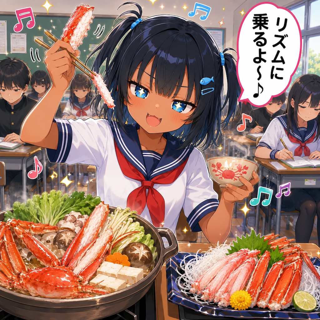 カニパリズムのこなつちゃん