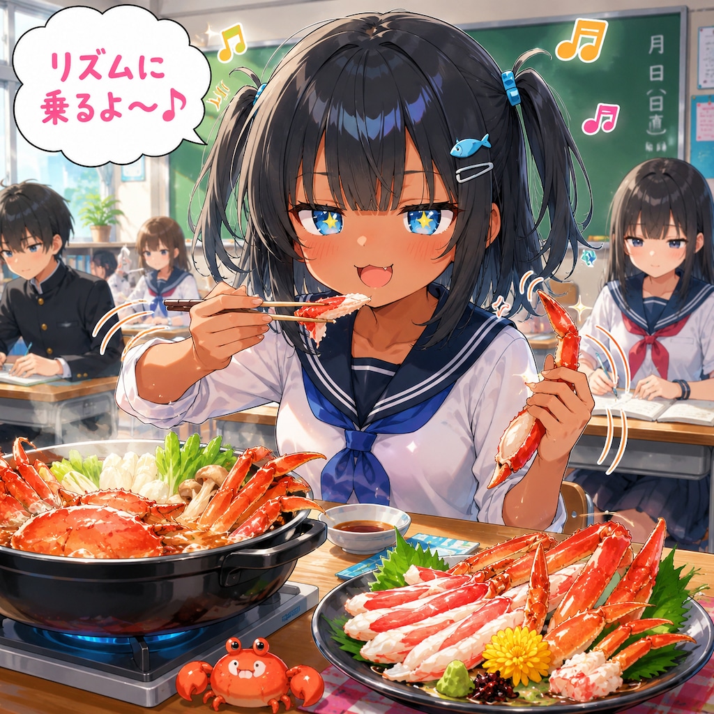 カニパリズムのこなつちゃん