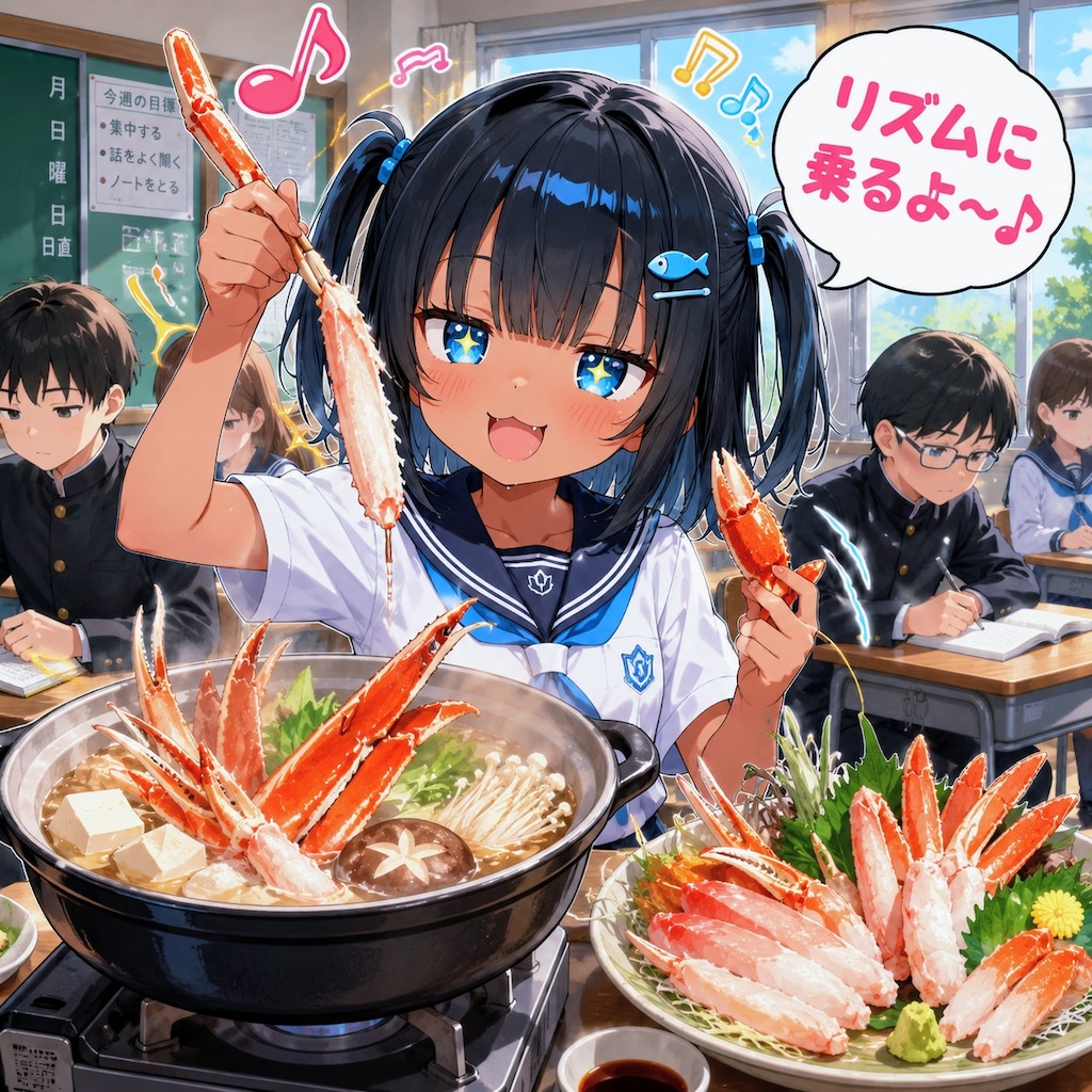 カニパリズムのこなつちゃん