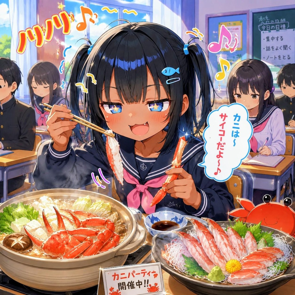 カニパリズムのこなつちゃん