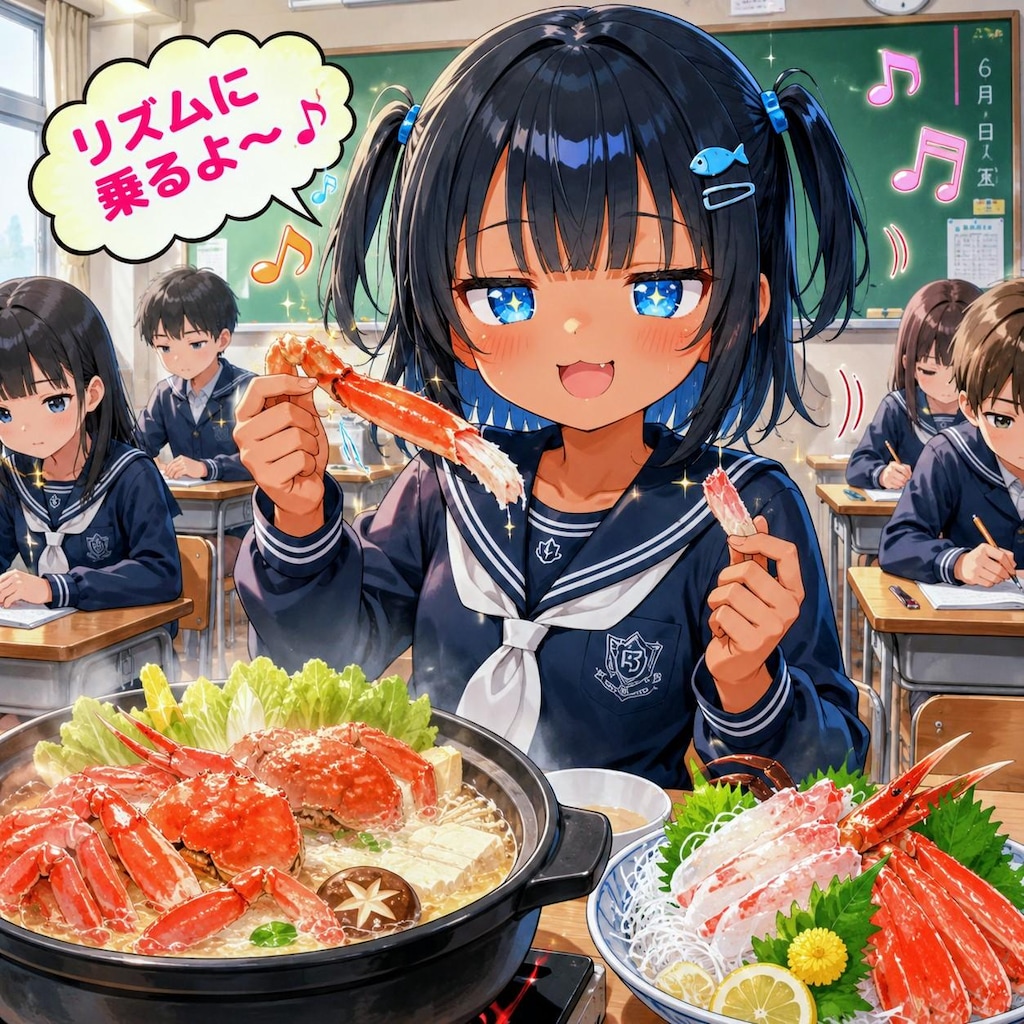 カニパリズムのこなつちゃん