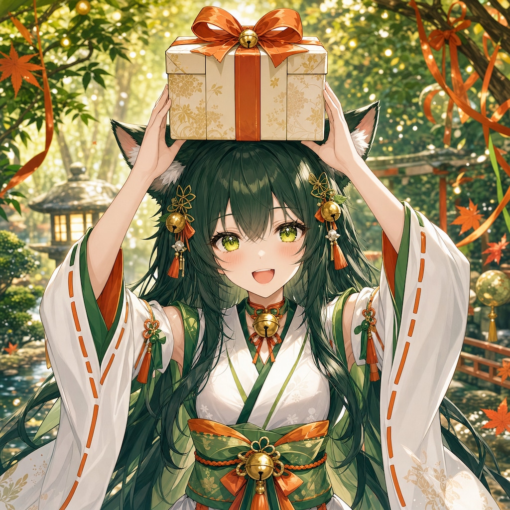 プレゼント（１）翠鈴　GPTimages2.0