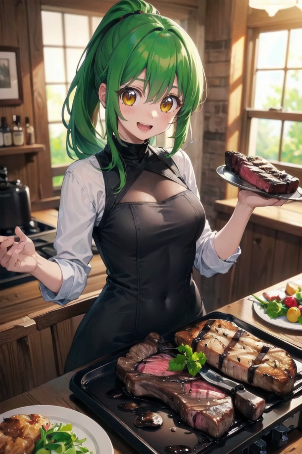 本場ピーター・ルーガー・ステーキハウスにて♪