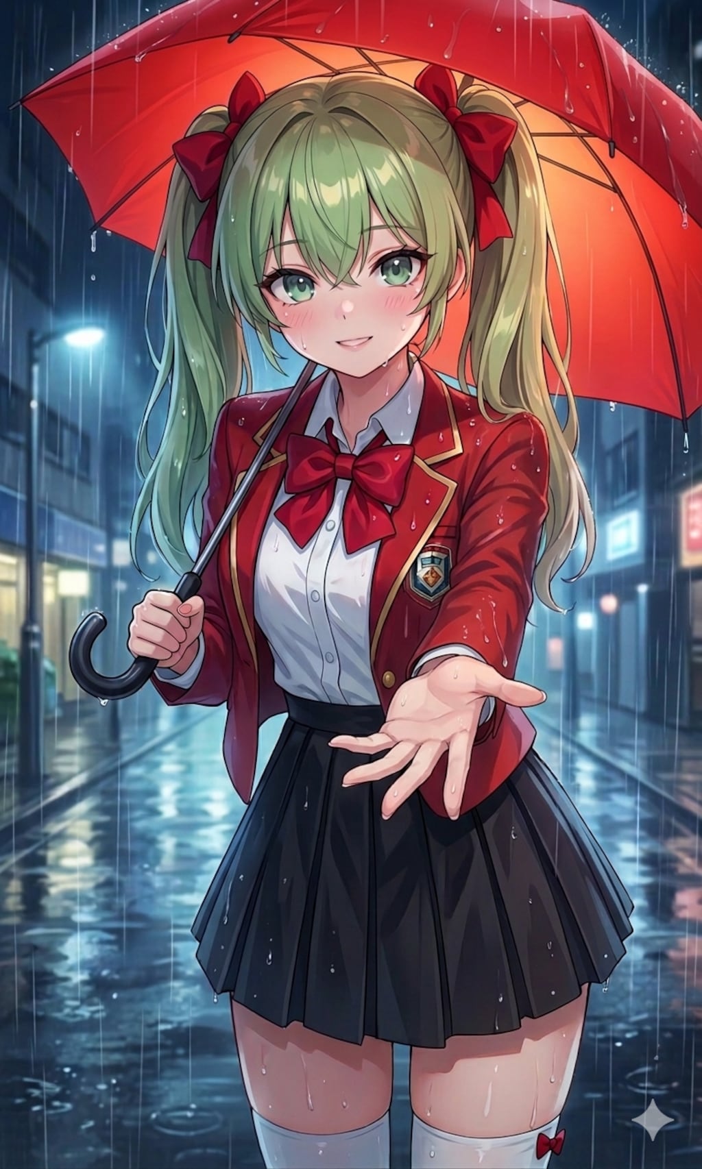 風邪をひくといけないから、一緒に行きましょう