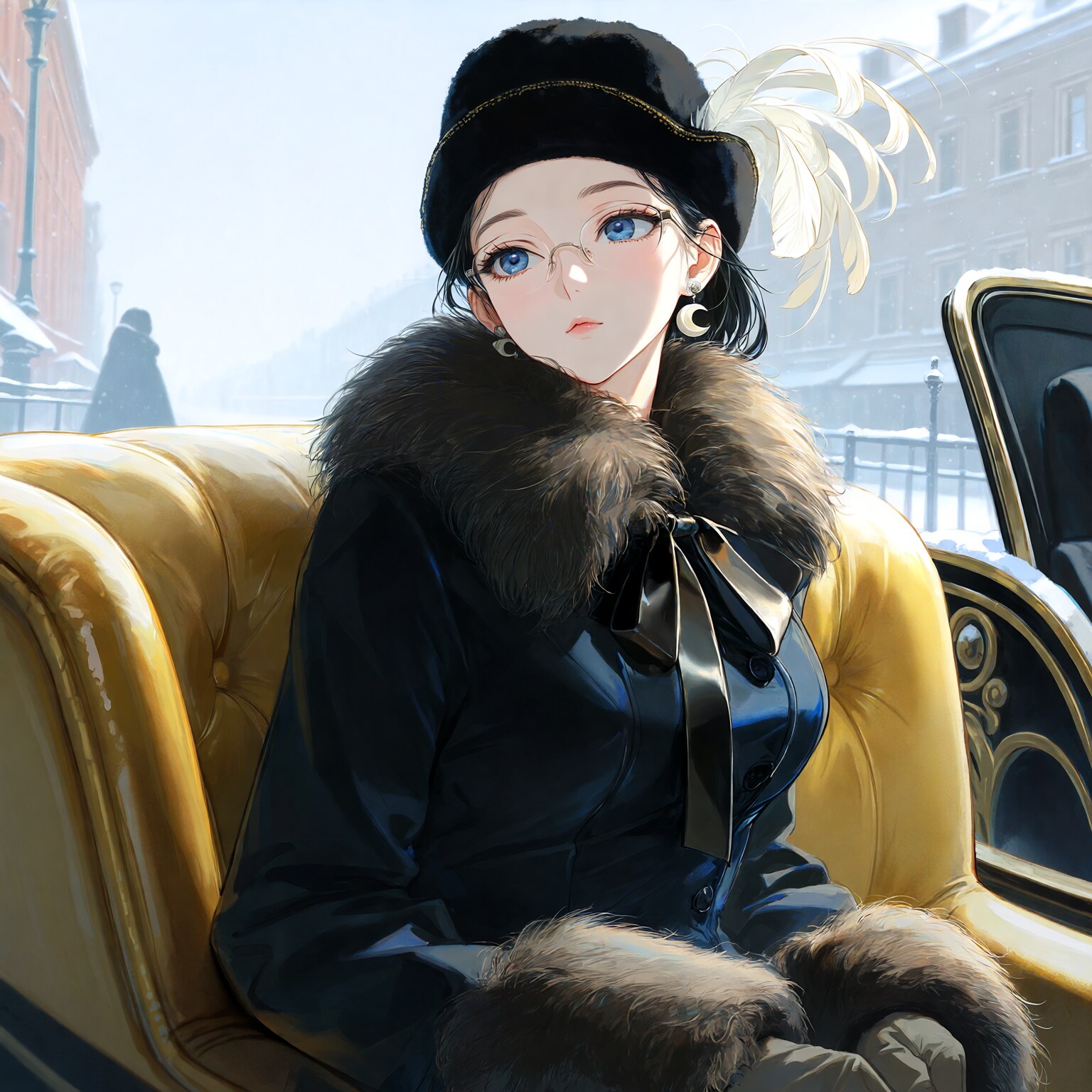 雪の街 | の人気AIイラスト・グラビア