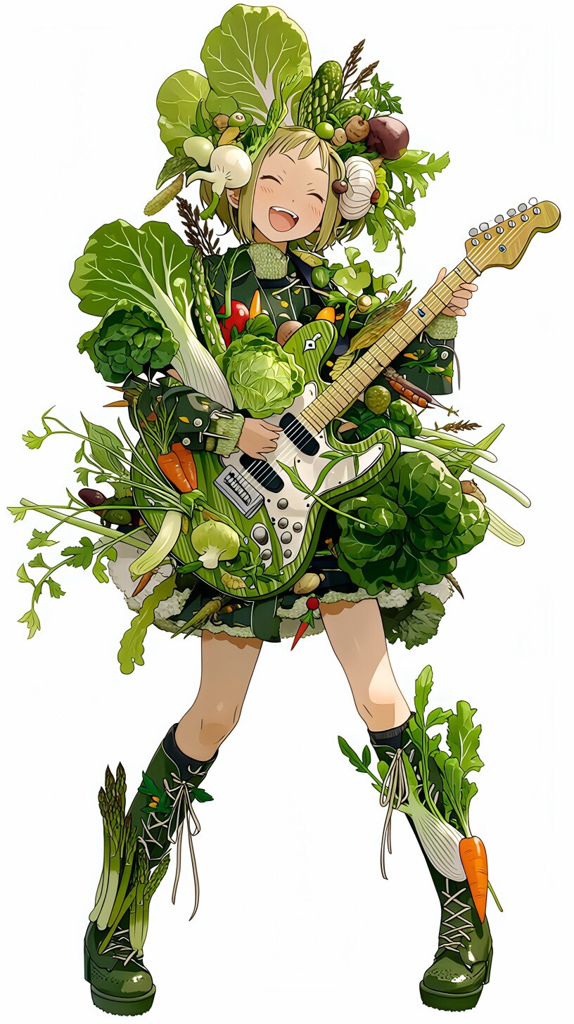 Vegetable Punk Rock | の人気AIイラスト・グラビア