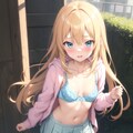 今日のパーカー金髪ちゃん 3枚目