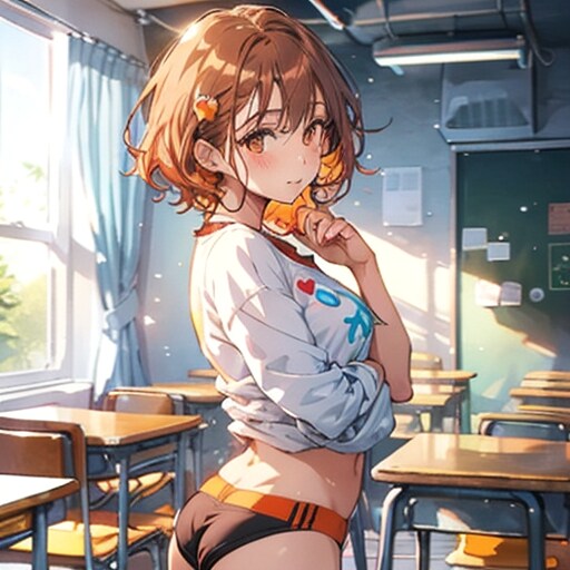 パンツ見せ中学校