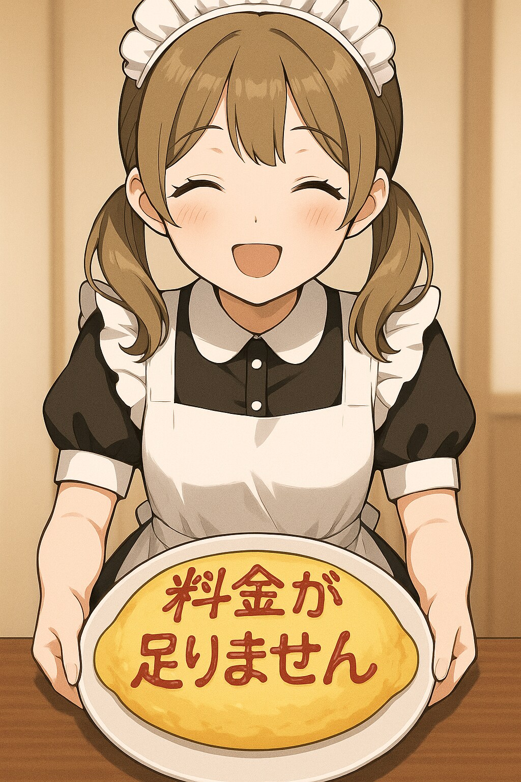 オムライスのメイドさんのメッセージ集