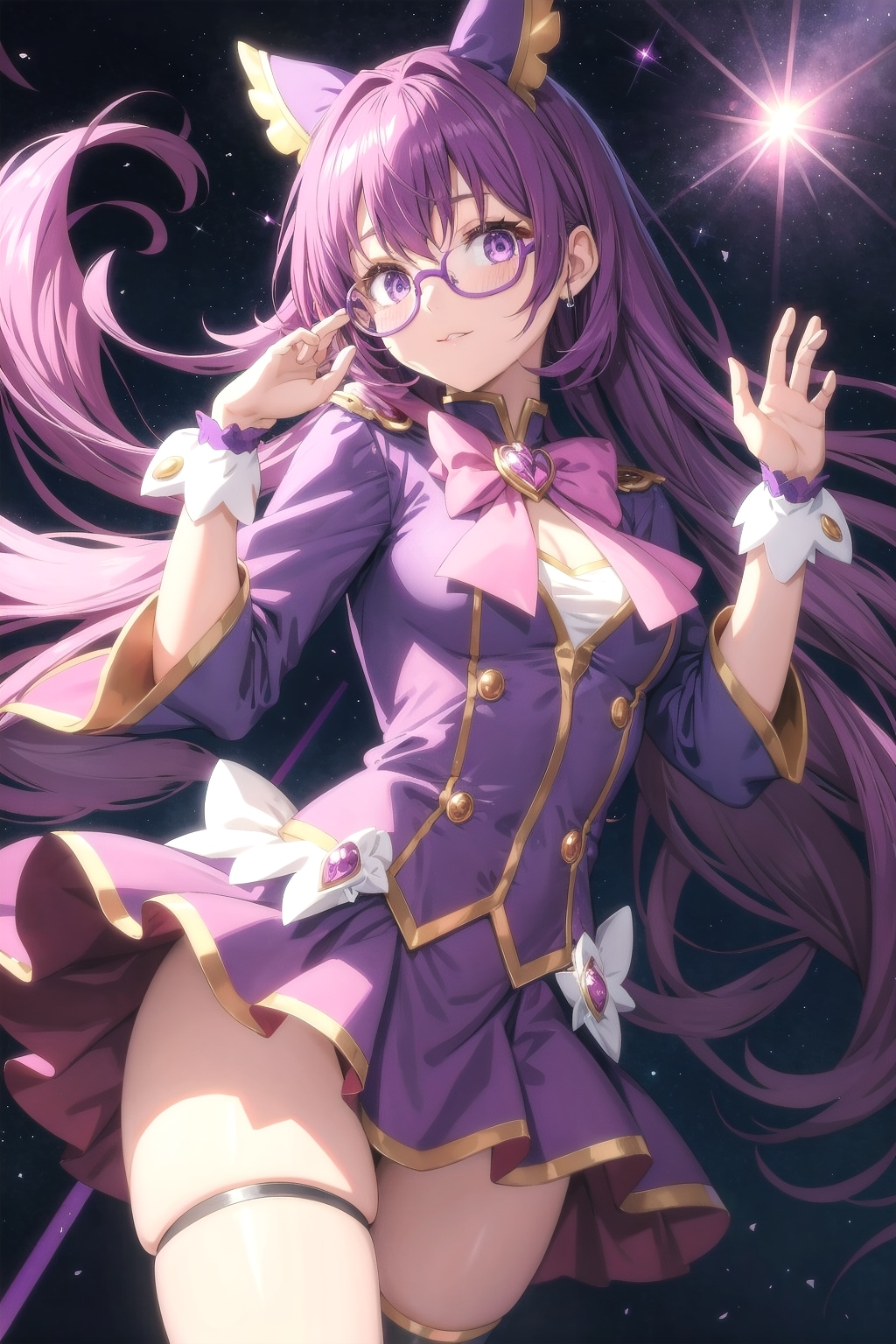 インテリ魔法少女