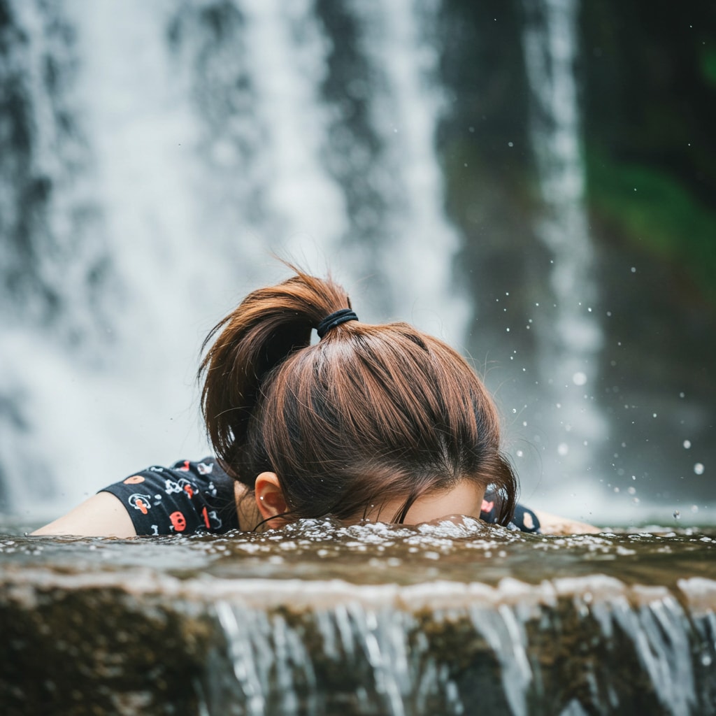 つめたいな　やだな