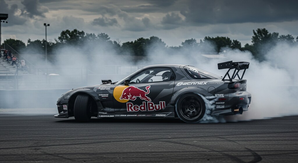 レッドブルFD3Sのドリ車