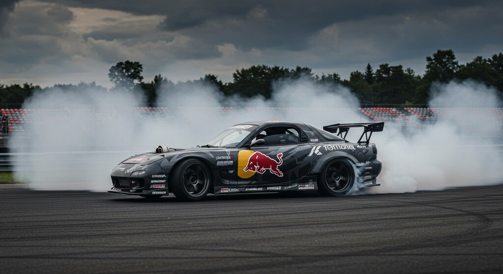 レッドブルFD3Sのドリ車