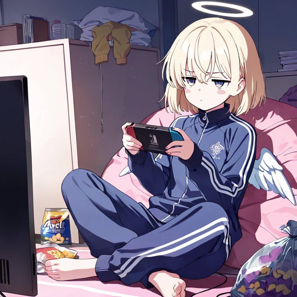 ゲームにどっぷりハマる