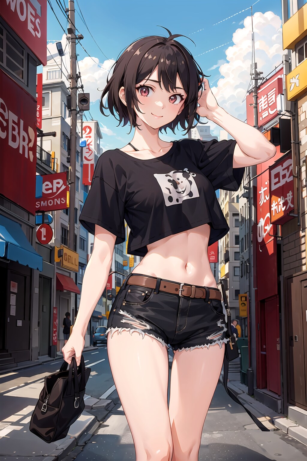今日、暑いね