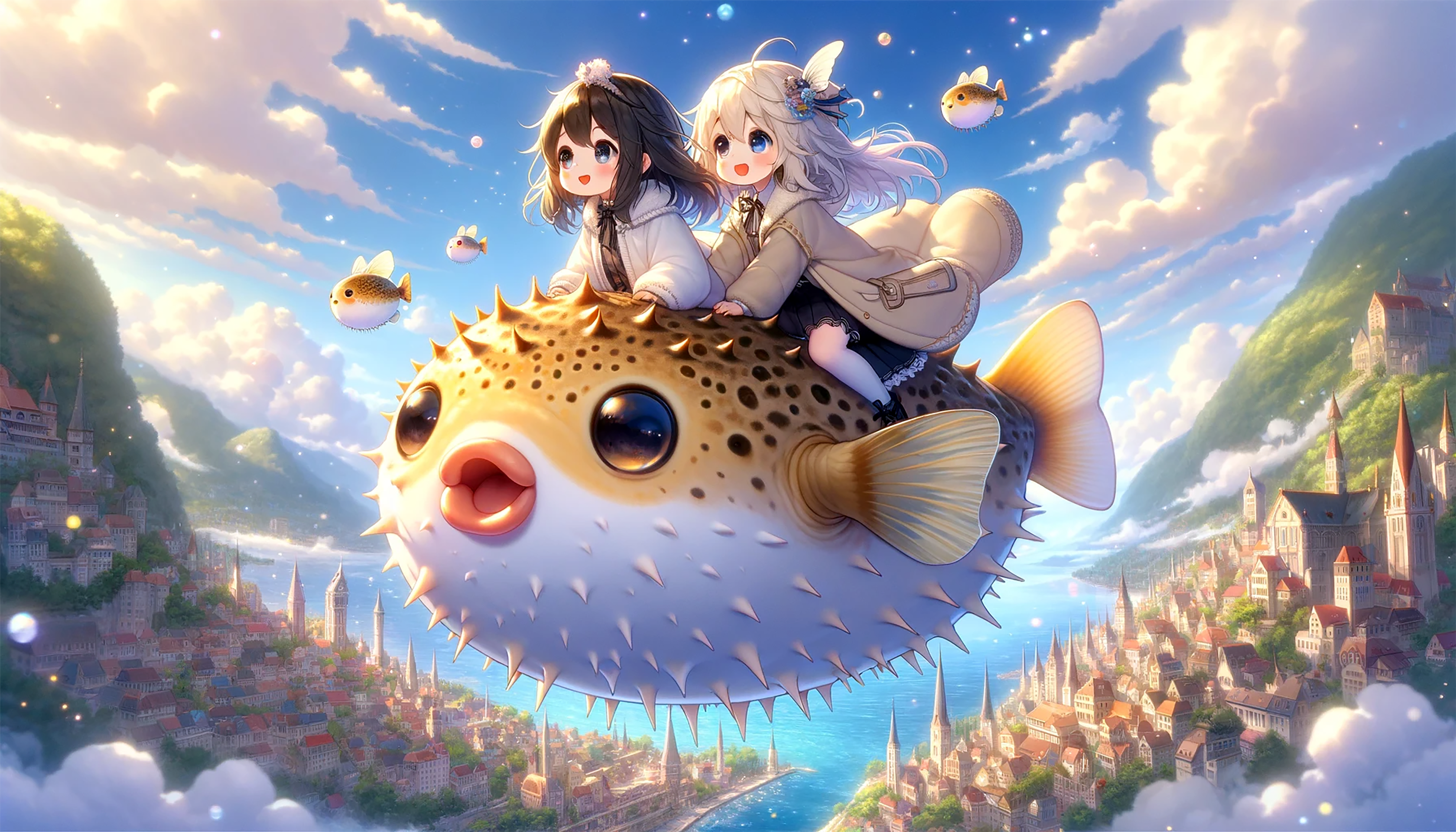 大空遊泳