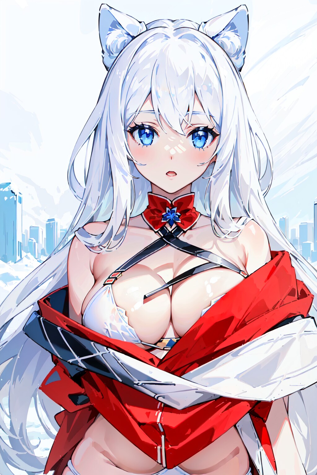 白猫❤️　Cute White Cat🐈