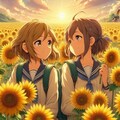 百合とひまわり♪ 4枚目