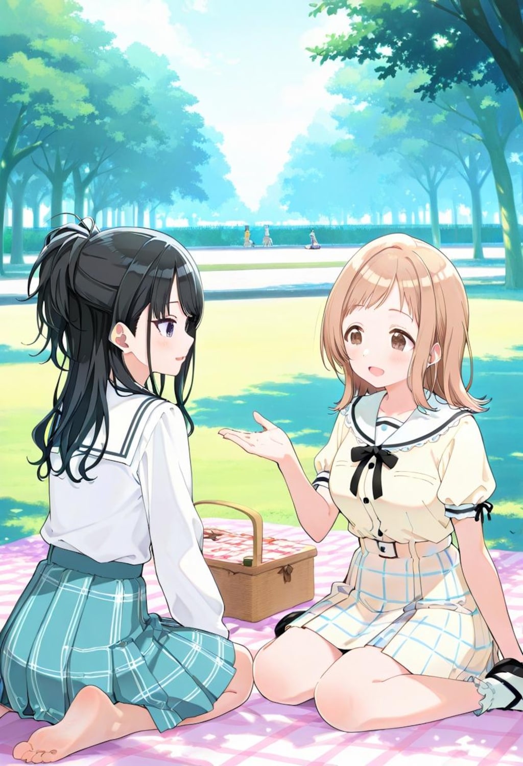 283プロ　ピクニック場所取り