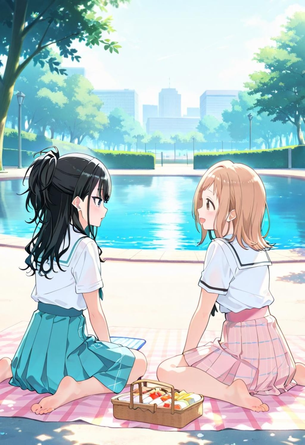 283プロ　ピクニック場所取り