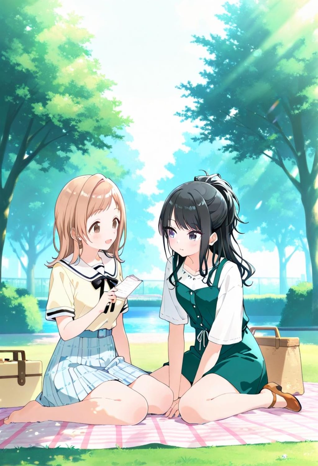 283プロ　ピクニック場所取り