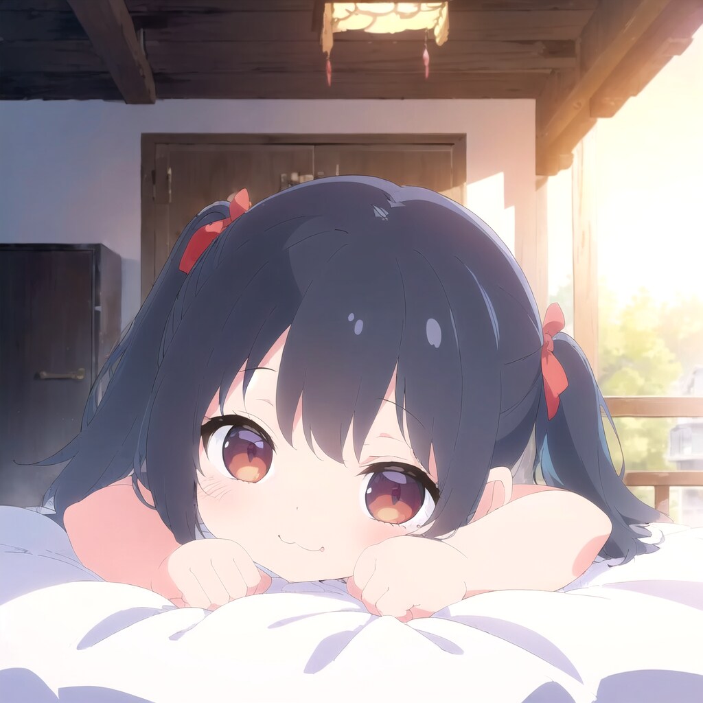 「おはよう…！」って言ってきた！。