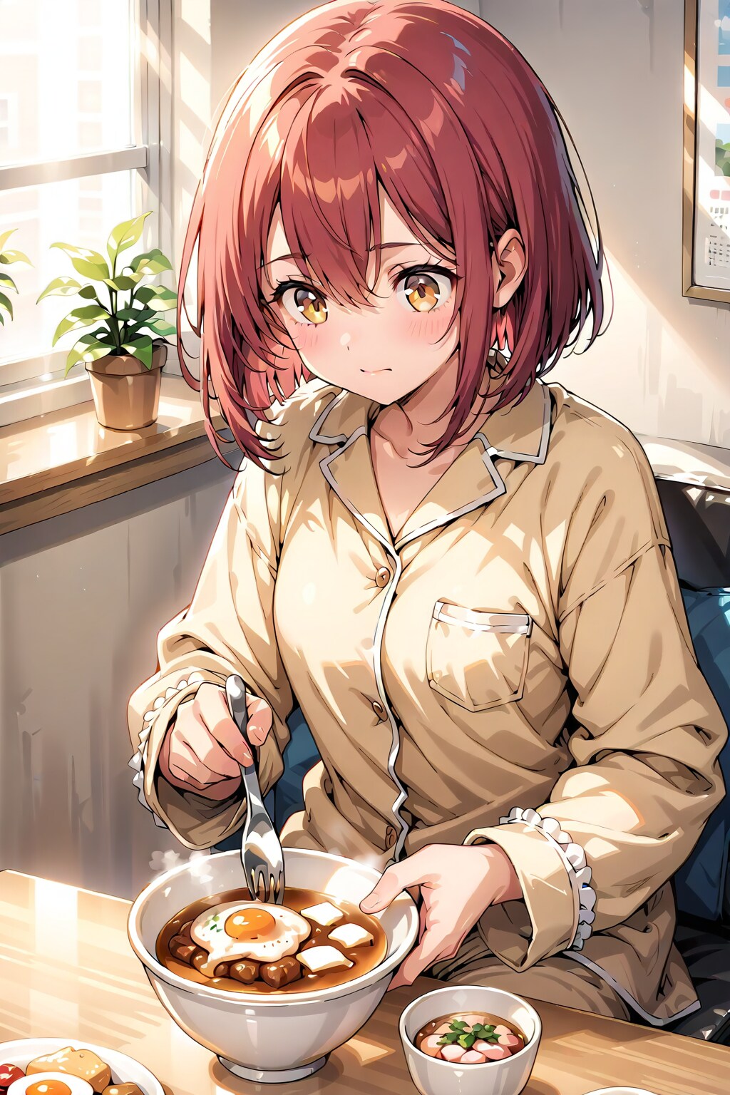 味噌スープ(目玉焼きトッピング)_20260808