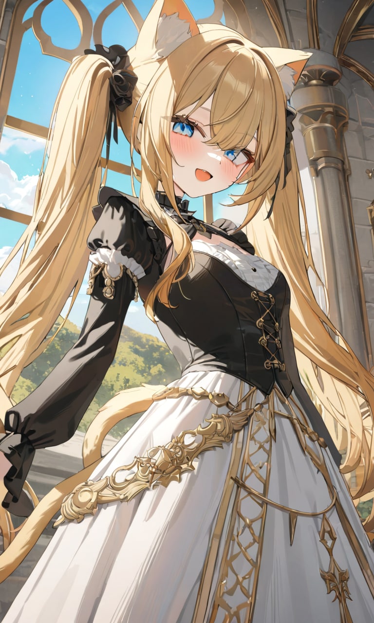 こるり「正統派ゴスロリいいい（どやああ）」まや「黙れ」 | の人気AIイラスト・グラビア