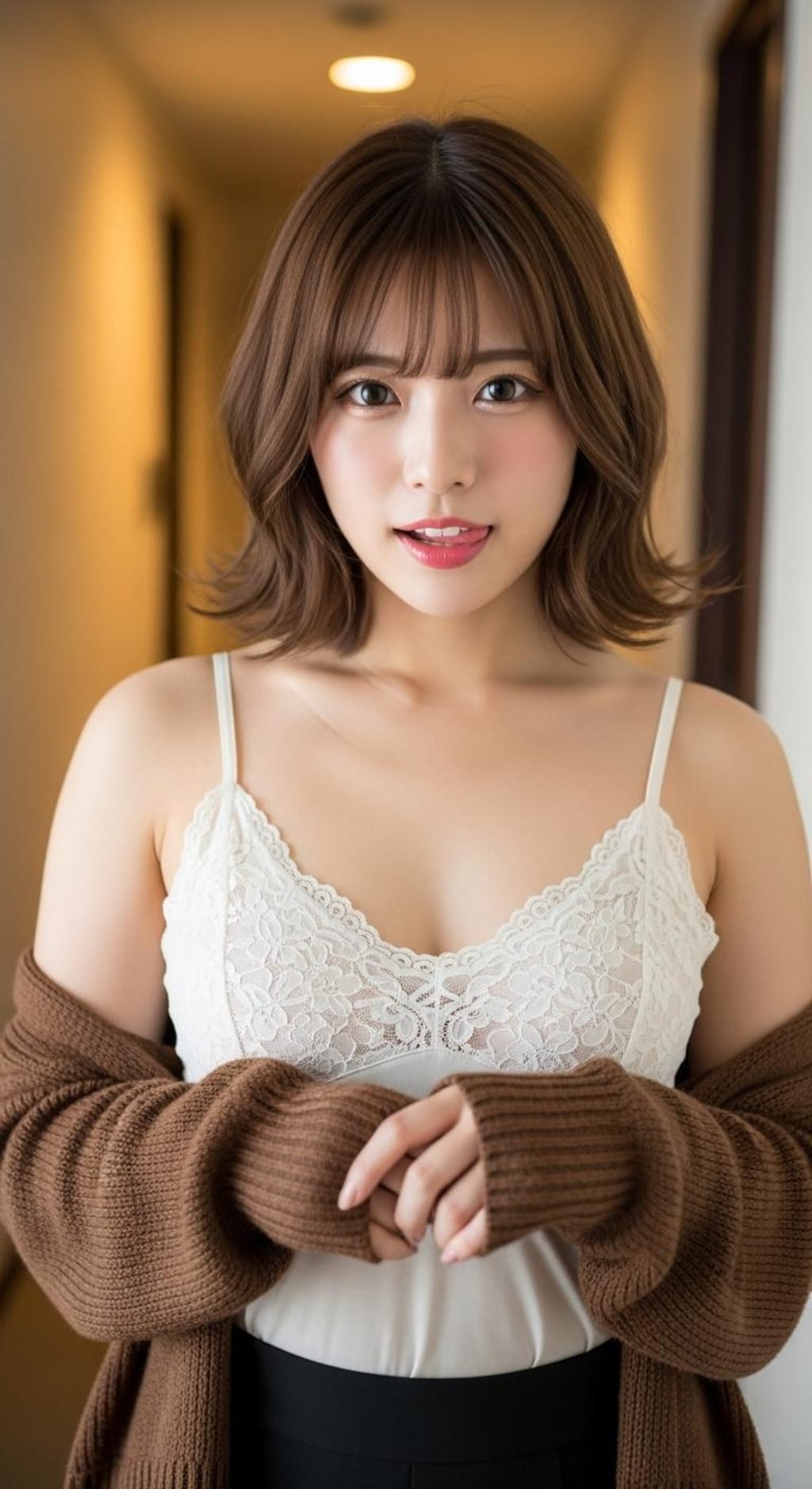 出張先のホテルで