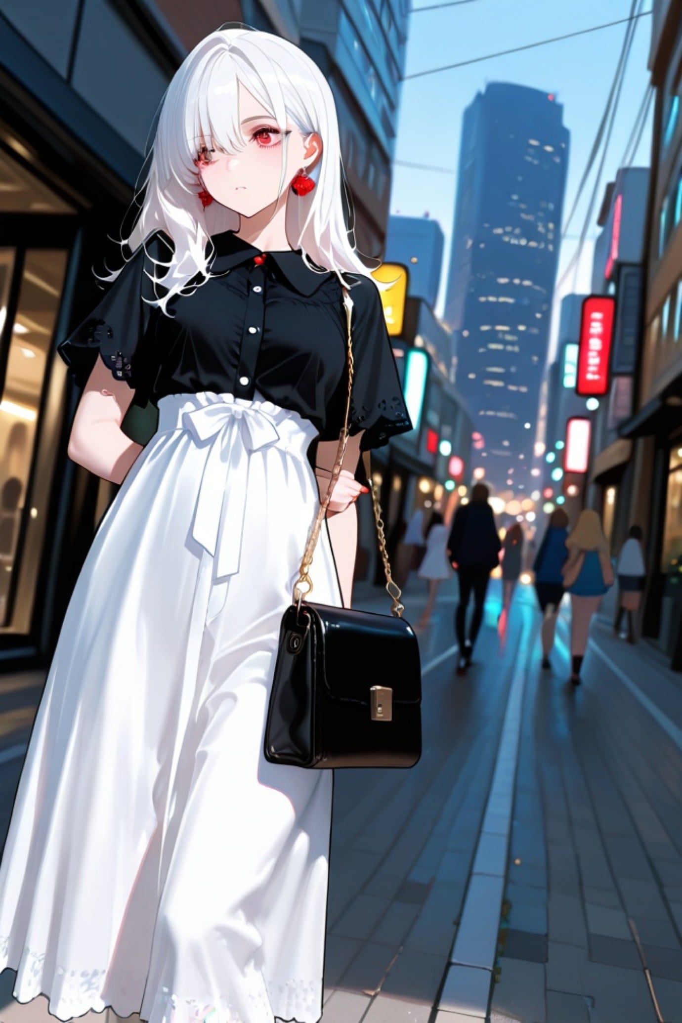 白髪ちゃん | の人気AIイラスト・グラビア