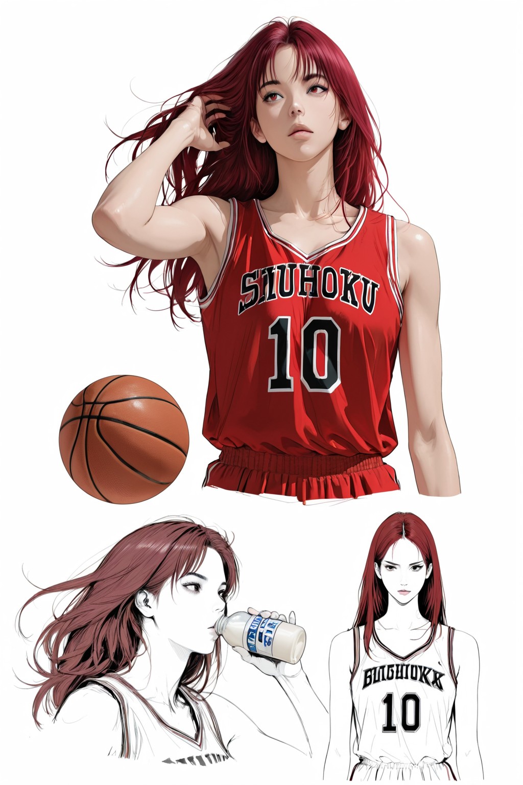 Beautiful Basket Girl（バスケ女子【プレイヤー（設定資料）篇】）