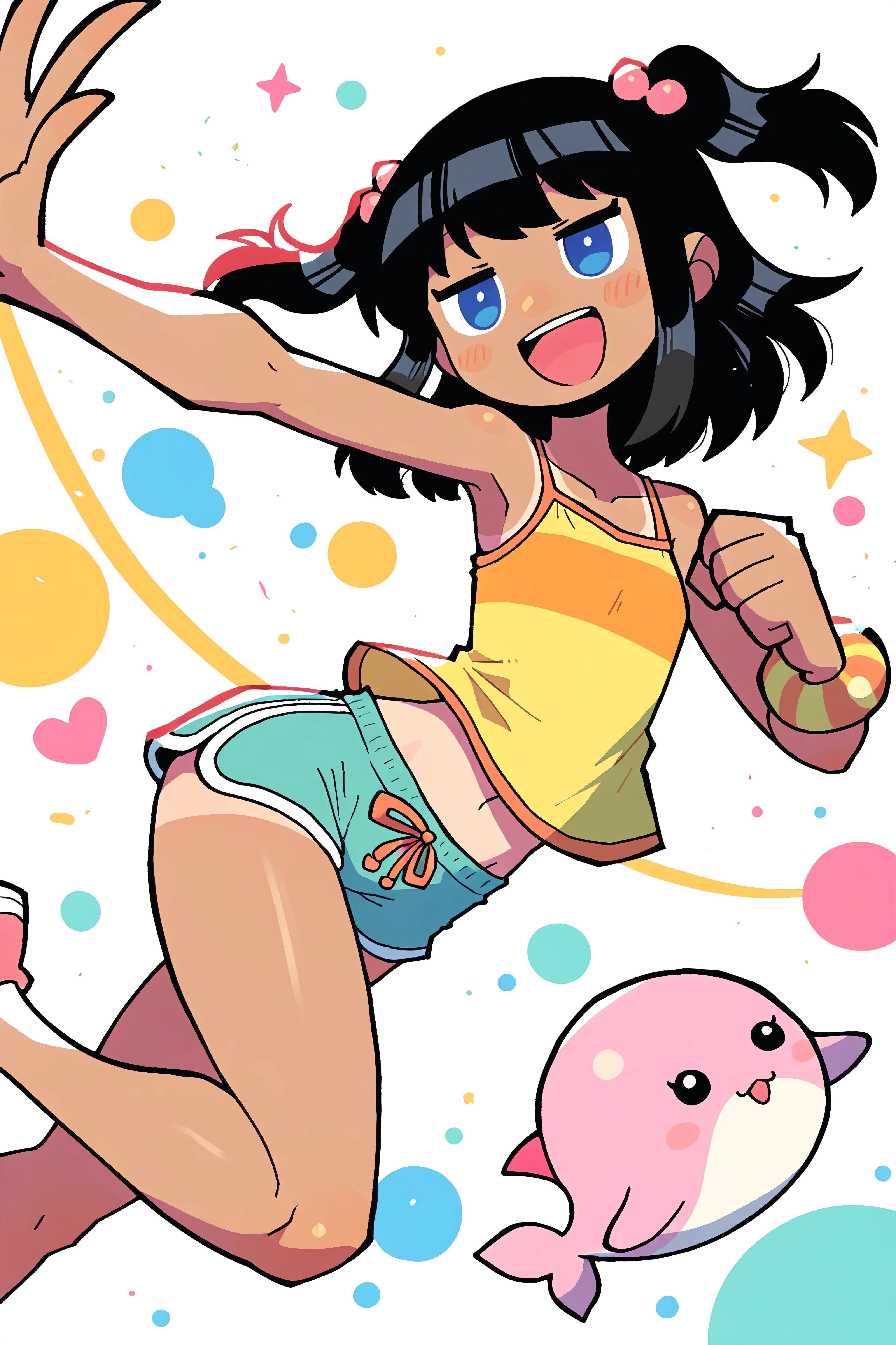 Konatsu Jumps Into Summer