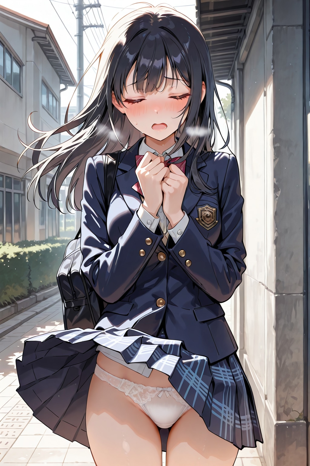 パンツ見えた！