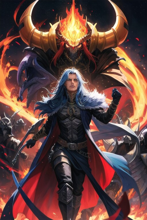 黒竜戦史1 偽の竜王 | の人気AIイラスト・グラビア