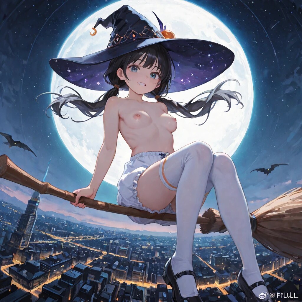 開放的な魔女さん