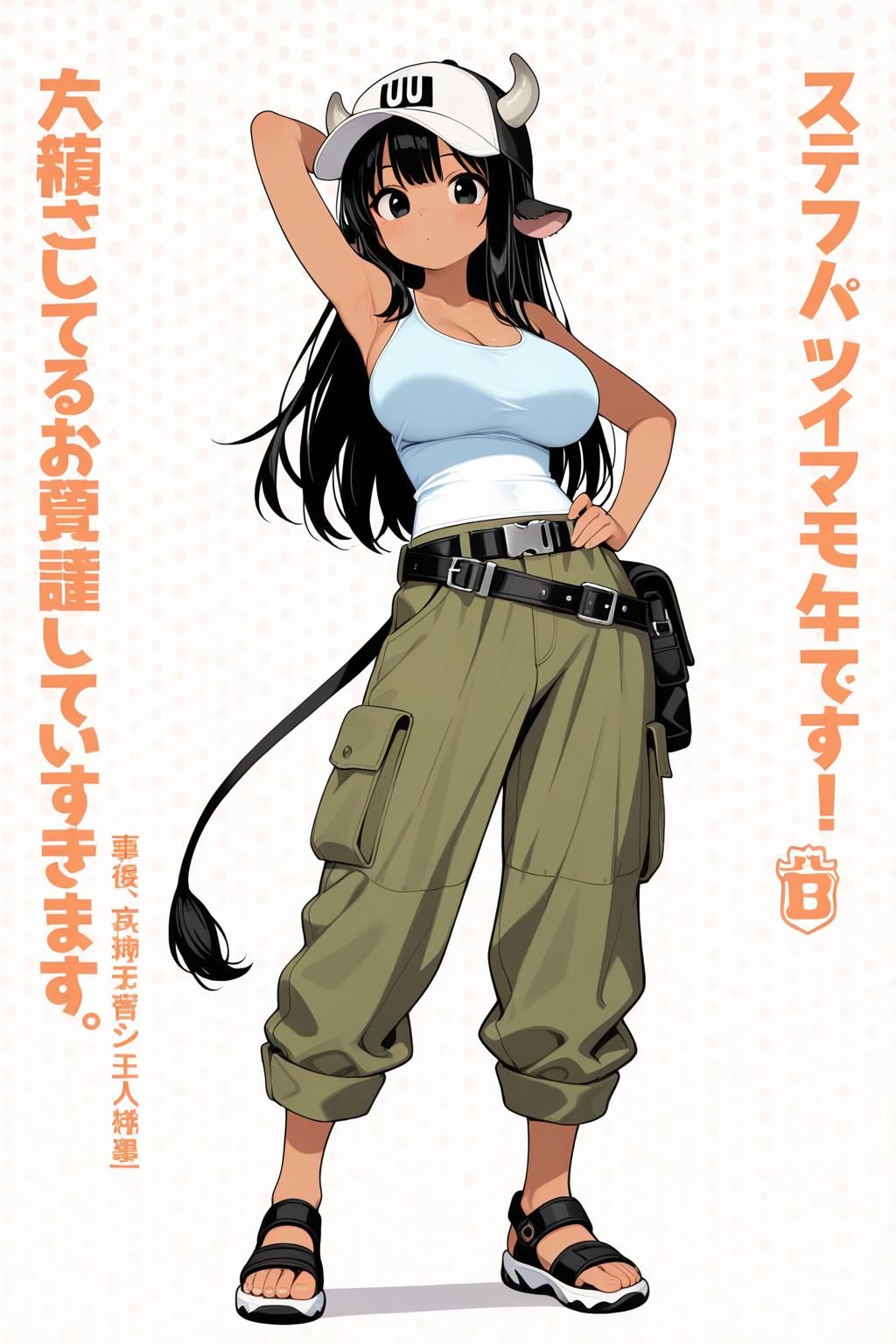 ほるすたいんちゃんの夏コーデ！！