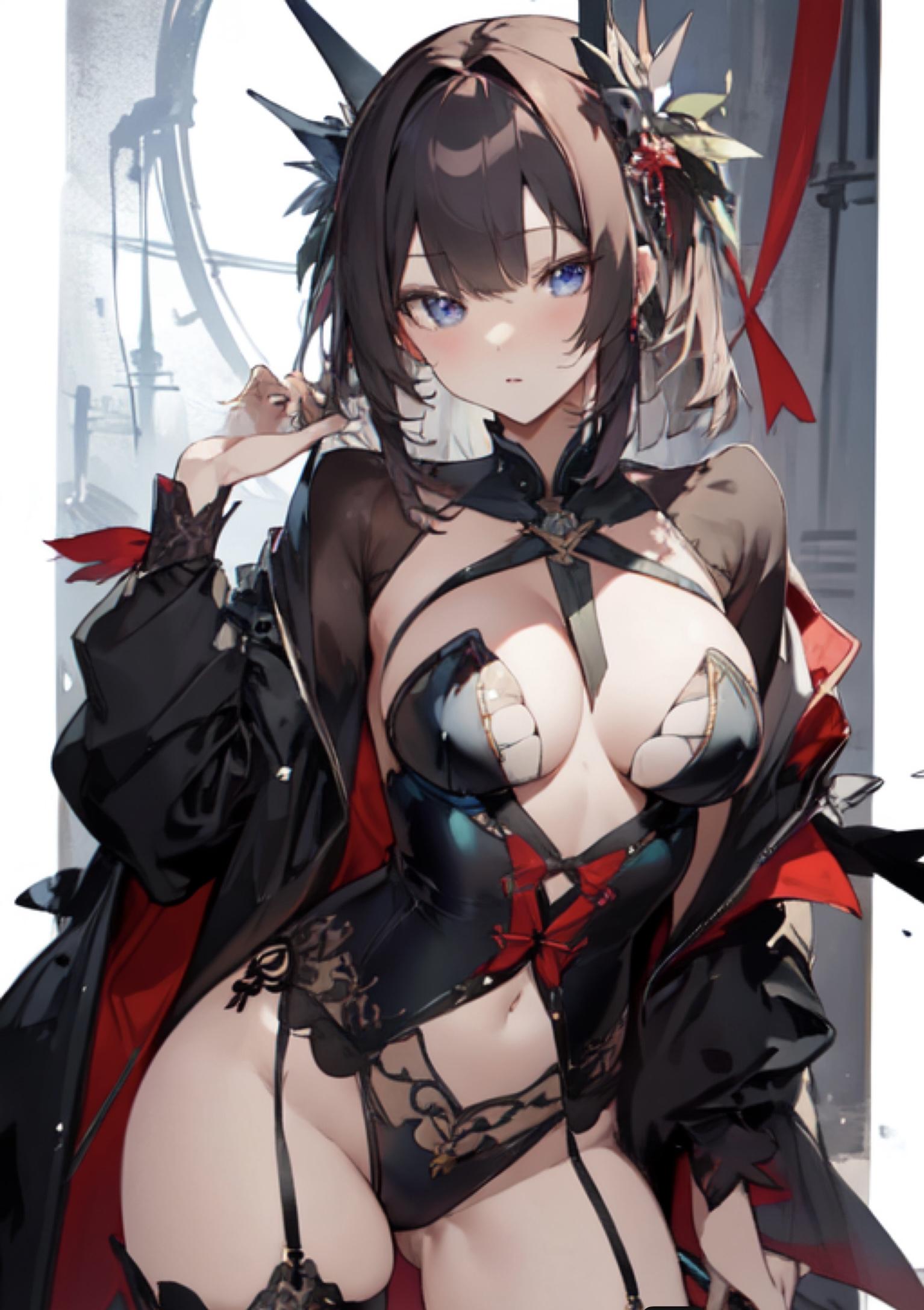 黒衣メイド