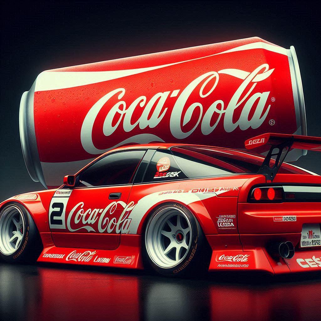 コカ・コーラ180SX・ワンビア | の人気AIイラスト・グラビア