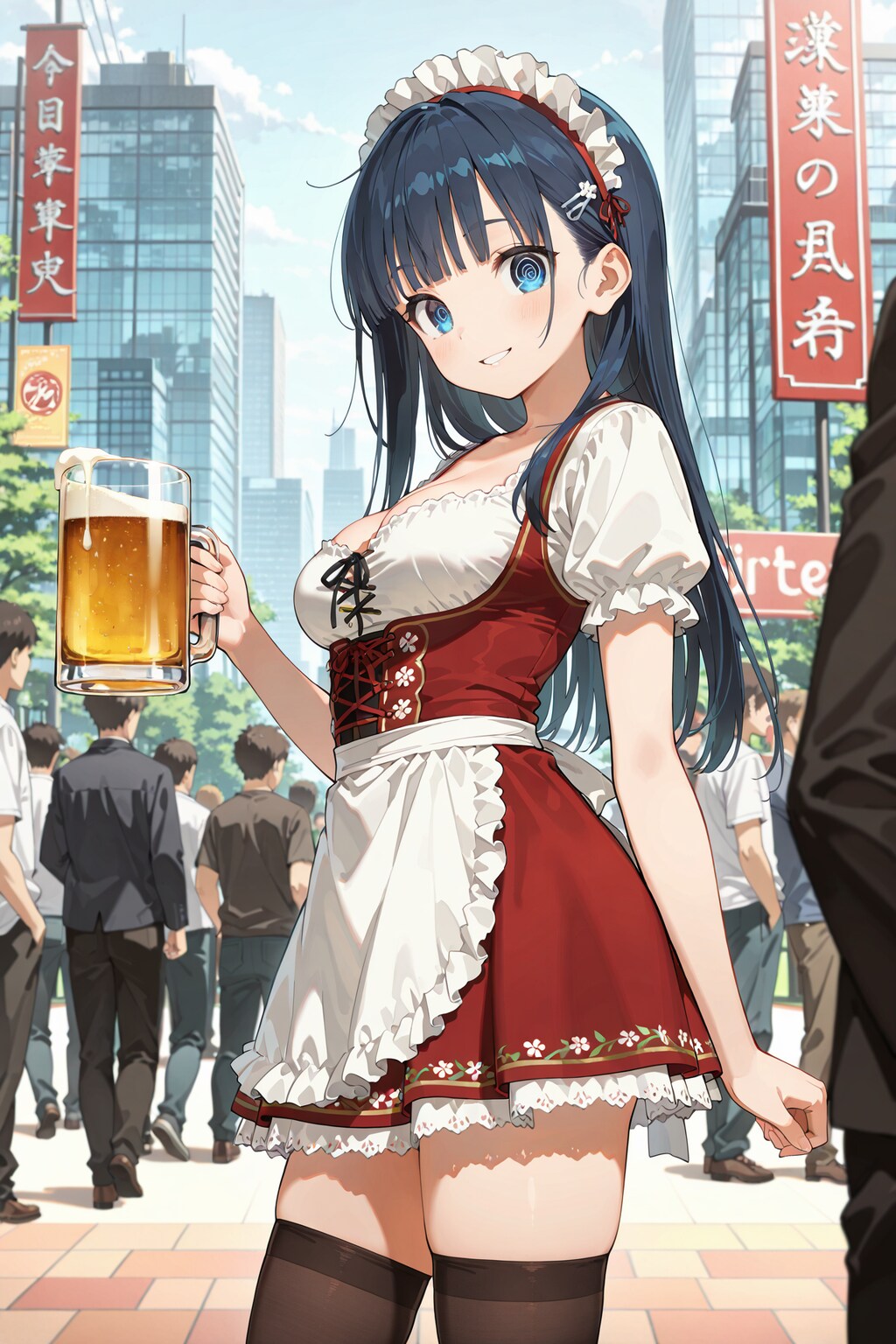 ディアンドル衣装のチサちゃん YA07