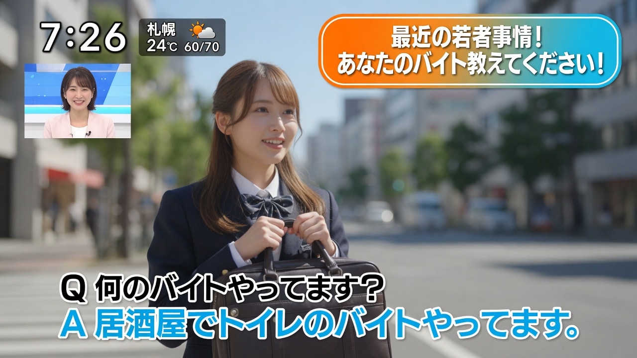 女子高生のバイト