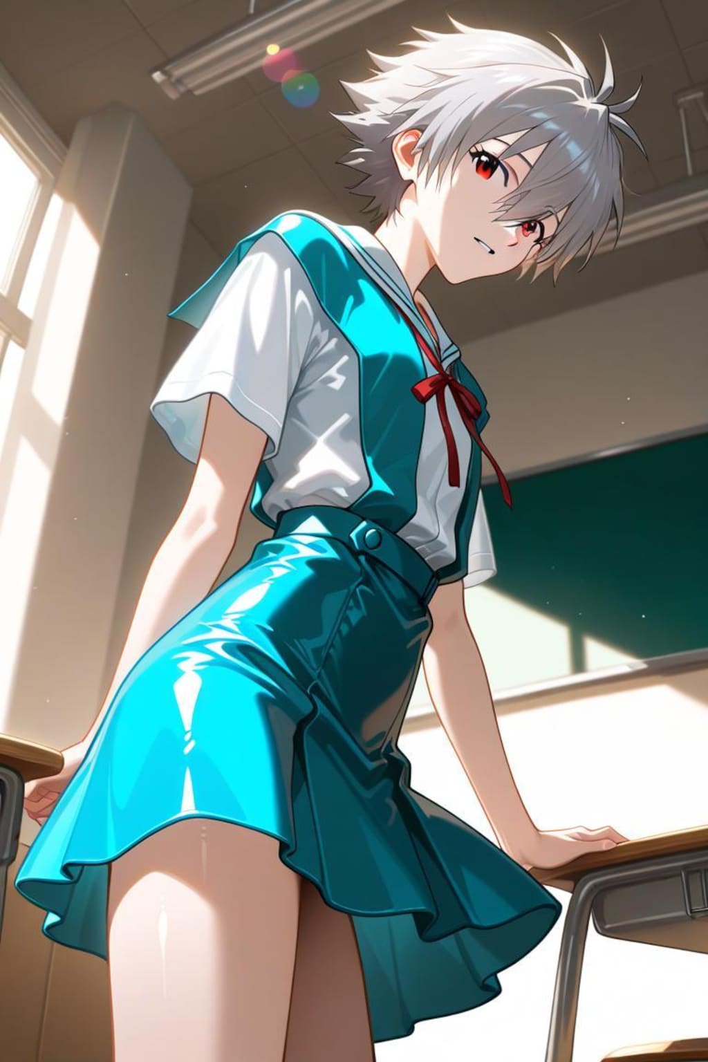 エヴァンゲリオン　渚カヲル　セーラー服