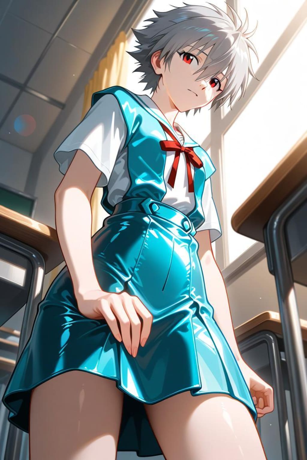 エヴァンゲリオン　渚カヲル　セーラー服