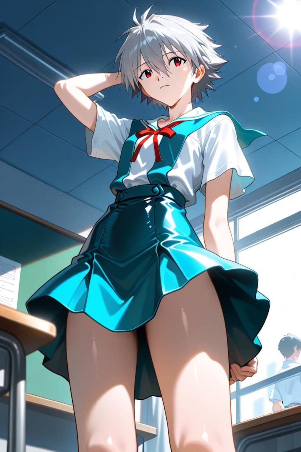 エヴァンゲリオン　渚カヲル　セーラー服