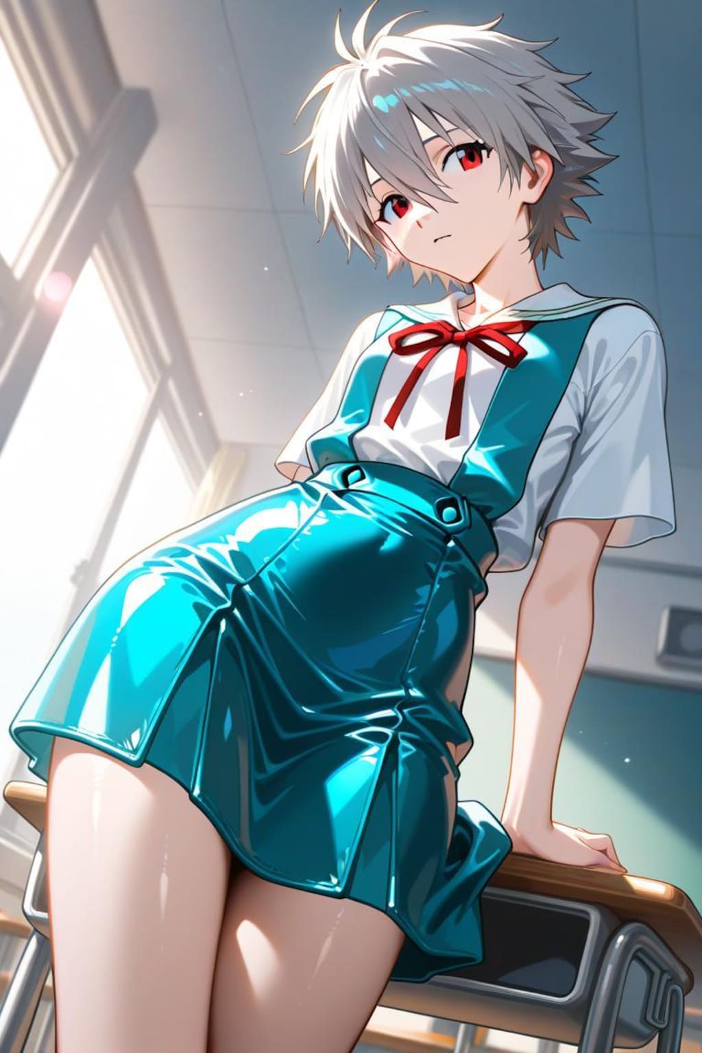 エヴァンゲリオン　渚カヲル　セーラー服