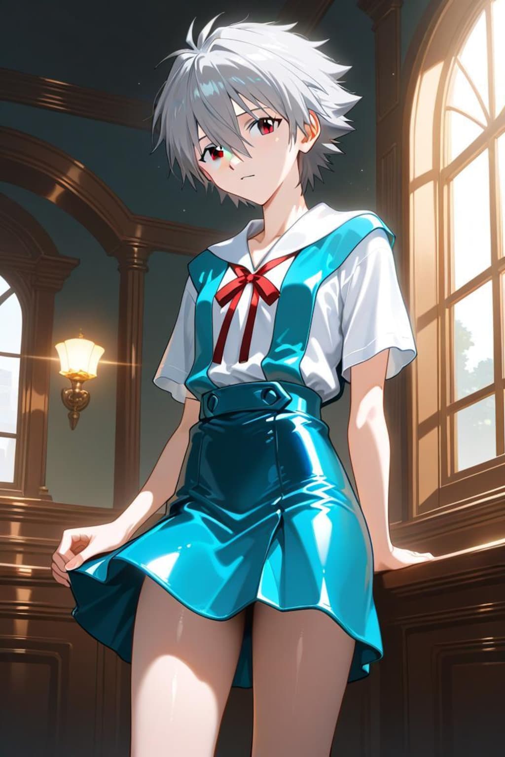 エヴァンゲリオン　渚カヲル　セーラー服