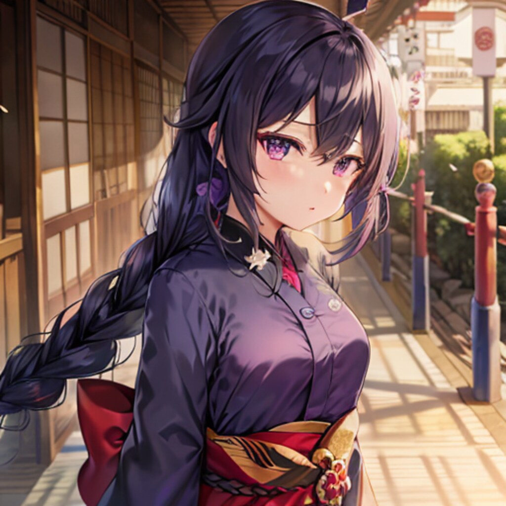 雷電将軍 少女と幼女