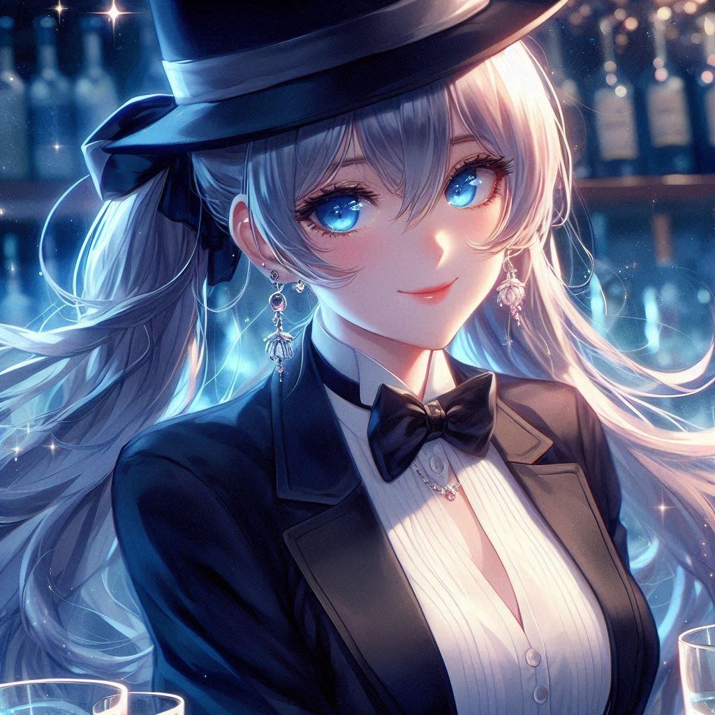 うちの子シルクハット